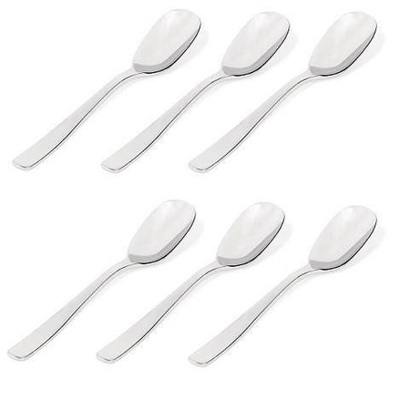 KNIFEFORKSPOON - zestaw 6 łyżeczek do kawy ALESSI