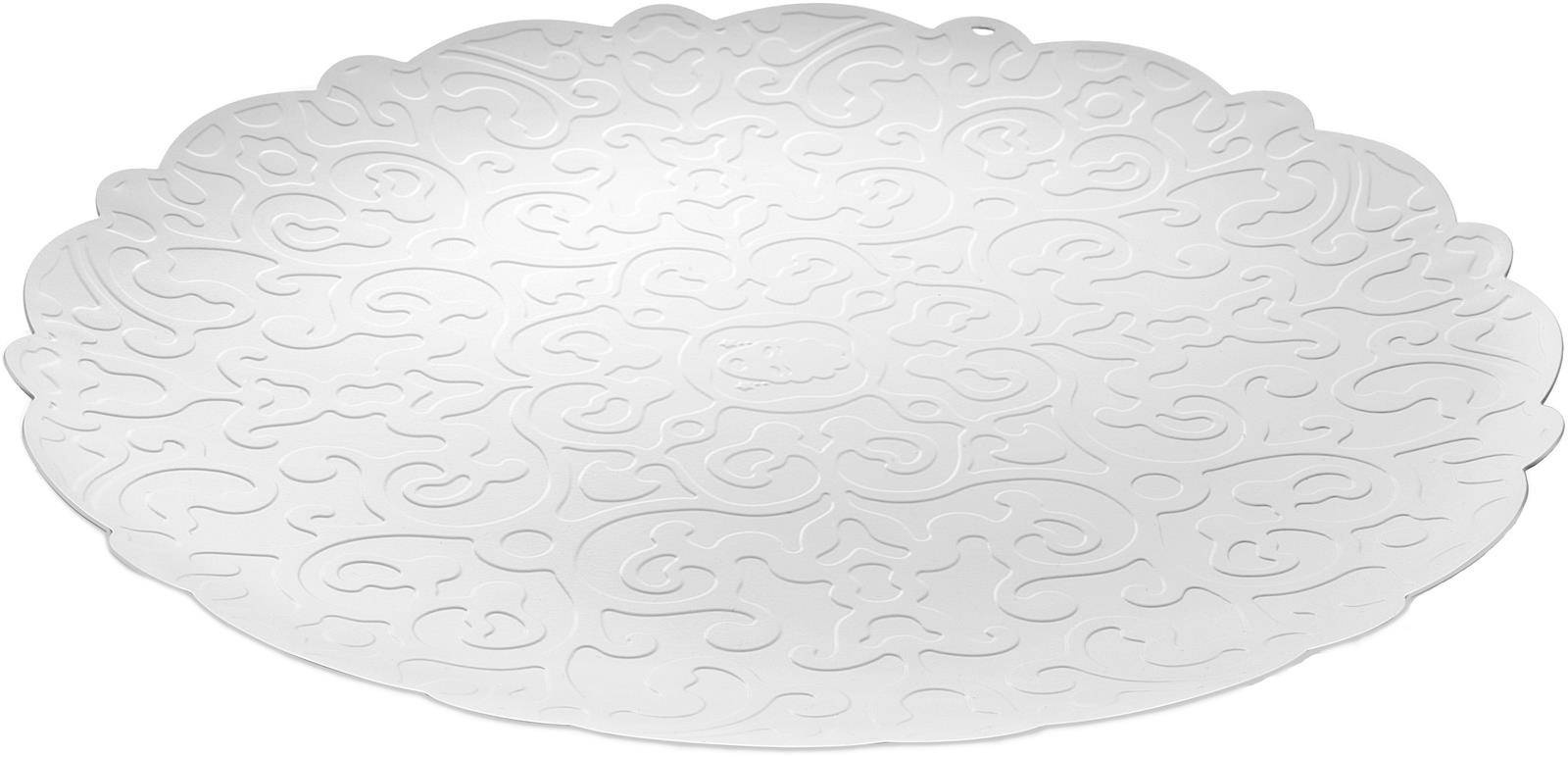 DRESSED - biała taca ze żłobieniami 35cm ALESSI