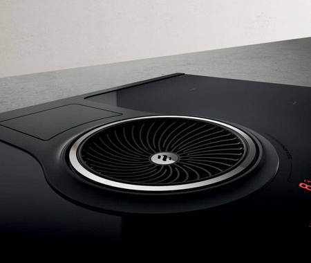 NIKOLATESLA ONE HP BL/F/83 czarna płyta indukcyjna z pochłaniaczem ELICA