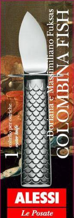 COLOMBINA FISH - nóż do ostryg ALESSI