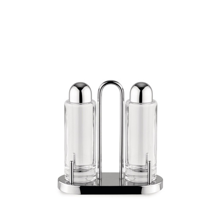 Dozowniki do octu i oliwy na podstawce 5074 ALESSI