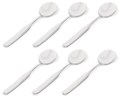 COLLO ALTO - zestaw 6 łyżek stołowych ALESSI