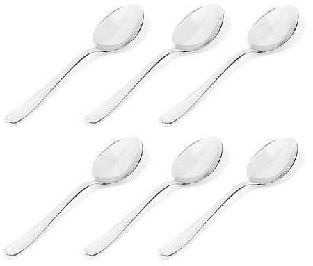 CACCIA - zestaw 6 łyżeczek deserowych ALESSI