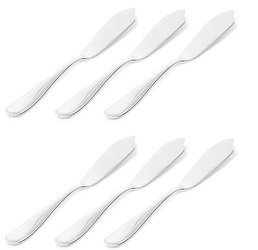 NUOVO MILANO  - zestaw 6 noży do ryb ALESSI