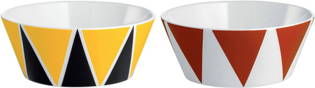 CIRCUS - 2 miseczki na przekąski w trójkąty ALESSI