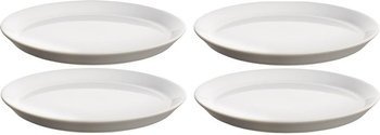 TONALE - zestaw 4 jasnoszarych talerzy deserowych ALESSI