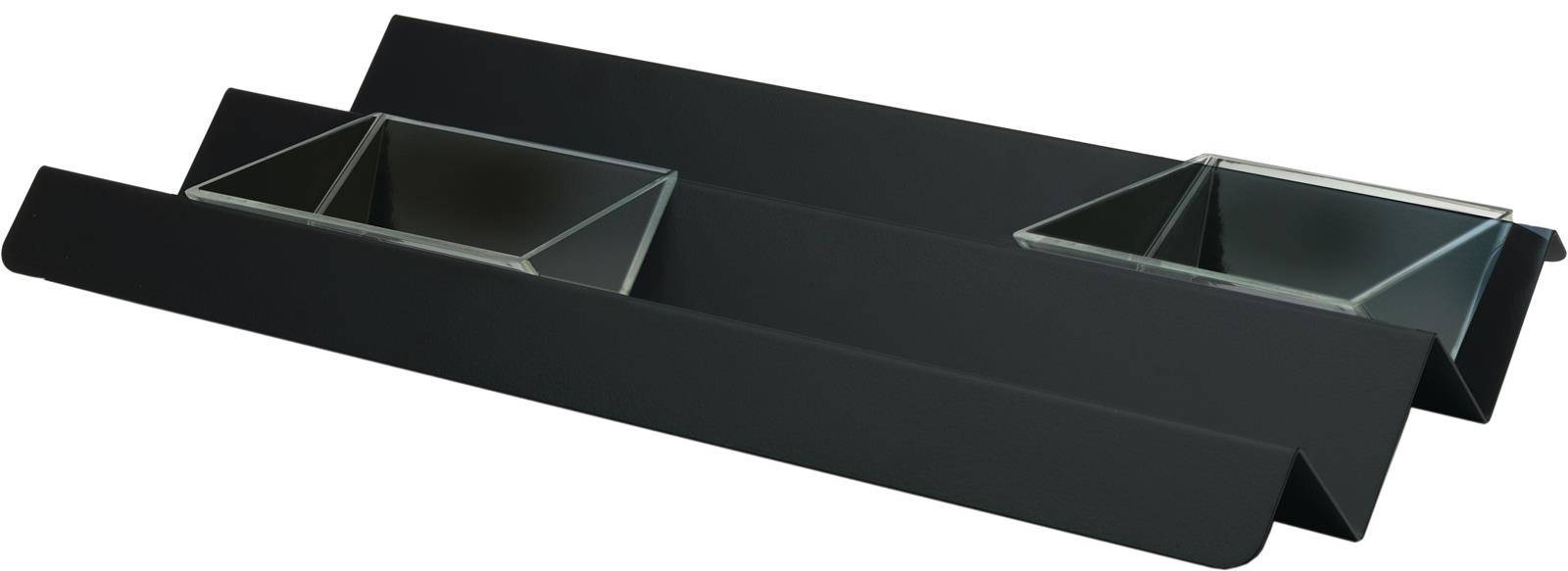 V TRAY - czarna taca ALESSI