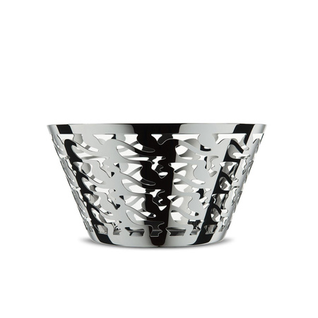 ETHNO - polerowany koszyk 23 cm ALESSI