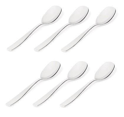 KNIFEFORKSPOON - zestaw 6 łyżeczek do espresso ALESSI