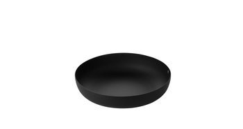 TEXTURE - czarna misa na owoce 21 cm ALESSI