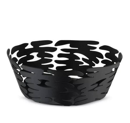 BARKET - czarny kosz 18cm ALESSI