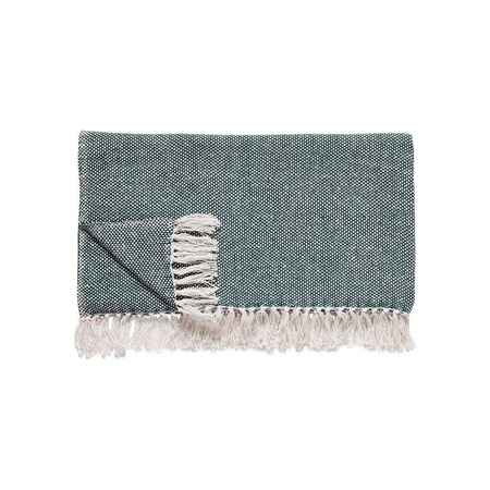 Pled OFFWHITE- zielony/biały 140x200 HUBSCH