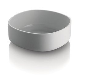 BIRILLO - pojemnik na akcesoria łazienkowe, biały ALESSI