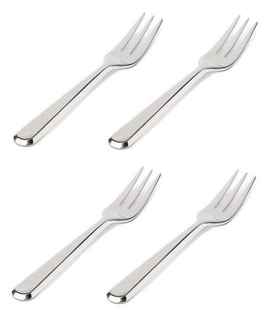 AMICI - zestaw 4 widelczyków do przystawek ALESSI