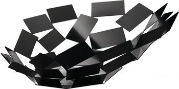 LA STANZA DELLO SCIROCCO - czarna misa na owoce 41 cm ALESSI