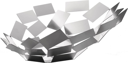 LA STANZA DELLO SCIROCCO - polerowana misa na owoce 41 cm ALESSI