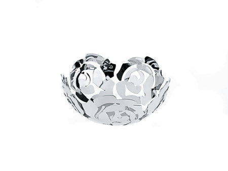 LA ROSA - polerowana misa na owoce 21 cm ALESSI