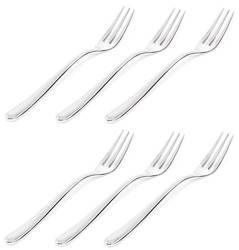 CACCIA - zestaw 6 widelców stołowych z 3 zębami ALESSI