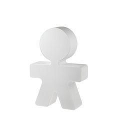 GIROTONDO - bezprzewodowa biała lampka stołowa ALESSI