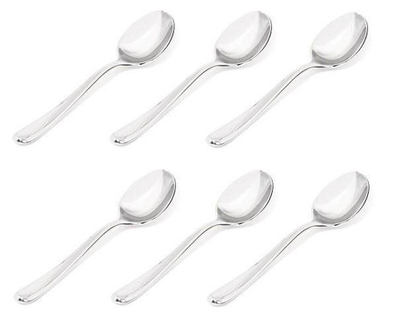 CACCIA - zestaw 6 łyżeczek do herbaty ALESSI