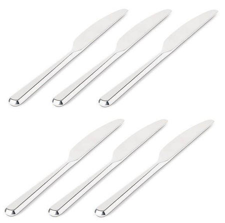 AMICI - zestaw 6 noży stołowych ALESSI