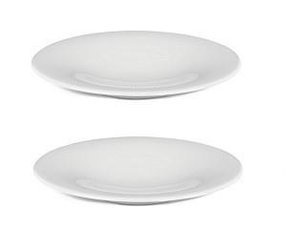 KU - zestaw spodków do filiżanek do kawy dla 2 osób ALESSI