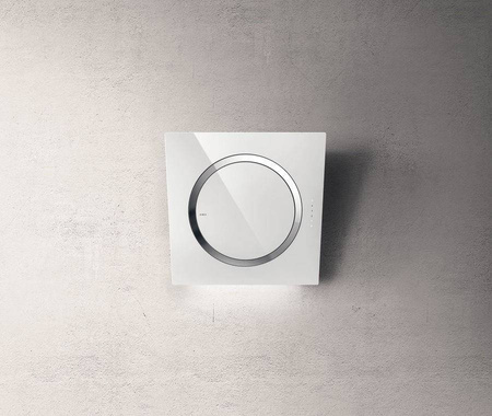 OM AIR WH/F/75 okap naścienny - białe szkło ELICA