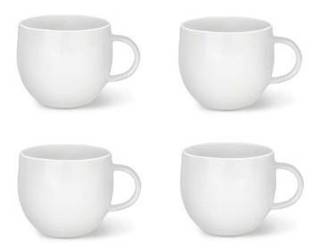 ALL TIME - zestaw filiżanek do herbaty dla 4 osób ALESSI