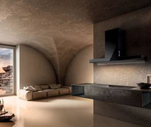 HAIKU BL/A/60 czarny okap naścienny ELICA