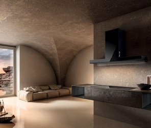 HAIKU BL/A/120 czarny okap naścienny ELICA