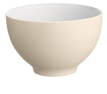 TONALE - duża kremowa miska sałatkowa 18cm ALESSI