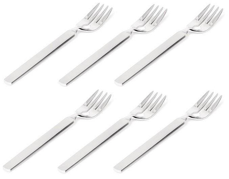 DRY - zestaw 6 widelczyków do ryb ALESSI