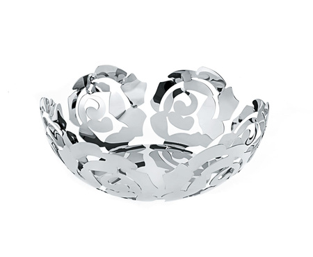 LA ROSA - polerowana misa na owoce 29 cm ALESSI