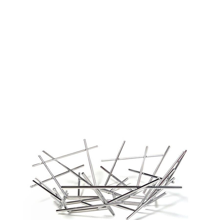 BLOW UP - niski polerowany kosz na owoce ALESSI