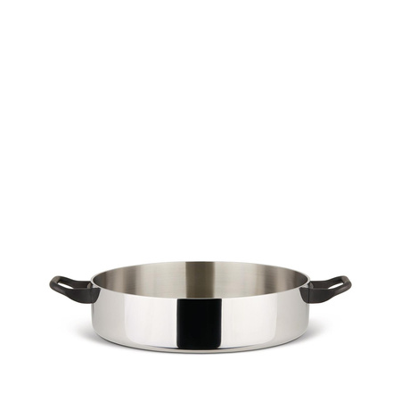 LA CINTURA DI ORIONE - niski stalowo-aluminiowy garnek 3,7l ALESSI