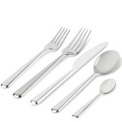 AMICI - zestaw sztućców 5 el. dla 1 osoby ALESSI