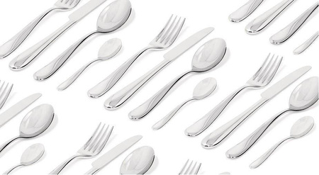 NUOVO MILANO - zestaw sztućców dla 6 osób, 24 el. ALESSI