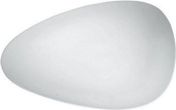 COLOMBINA - zestaw 2 białych talerzy obiadowych ALESSI