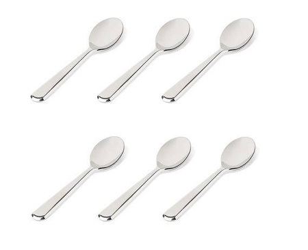 AMICI - zestaw 6 łyżeczek do kawy ALESSI