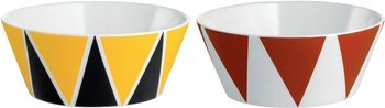 CIRCUS - 2 miseczki na przekąski w trójkąty ALESSI