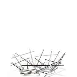 BLOW UP - niski polerowany kosz na owoce ALESSI