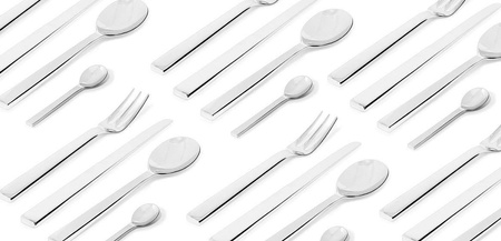 SANTIAGO - zestaw sztućców dla 6 osób, 24 el. ALESSI