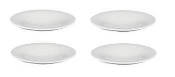 KU - zestaw spodków do filiżanek do kawy dla 4 osób ALESSI