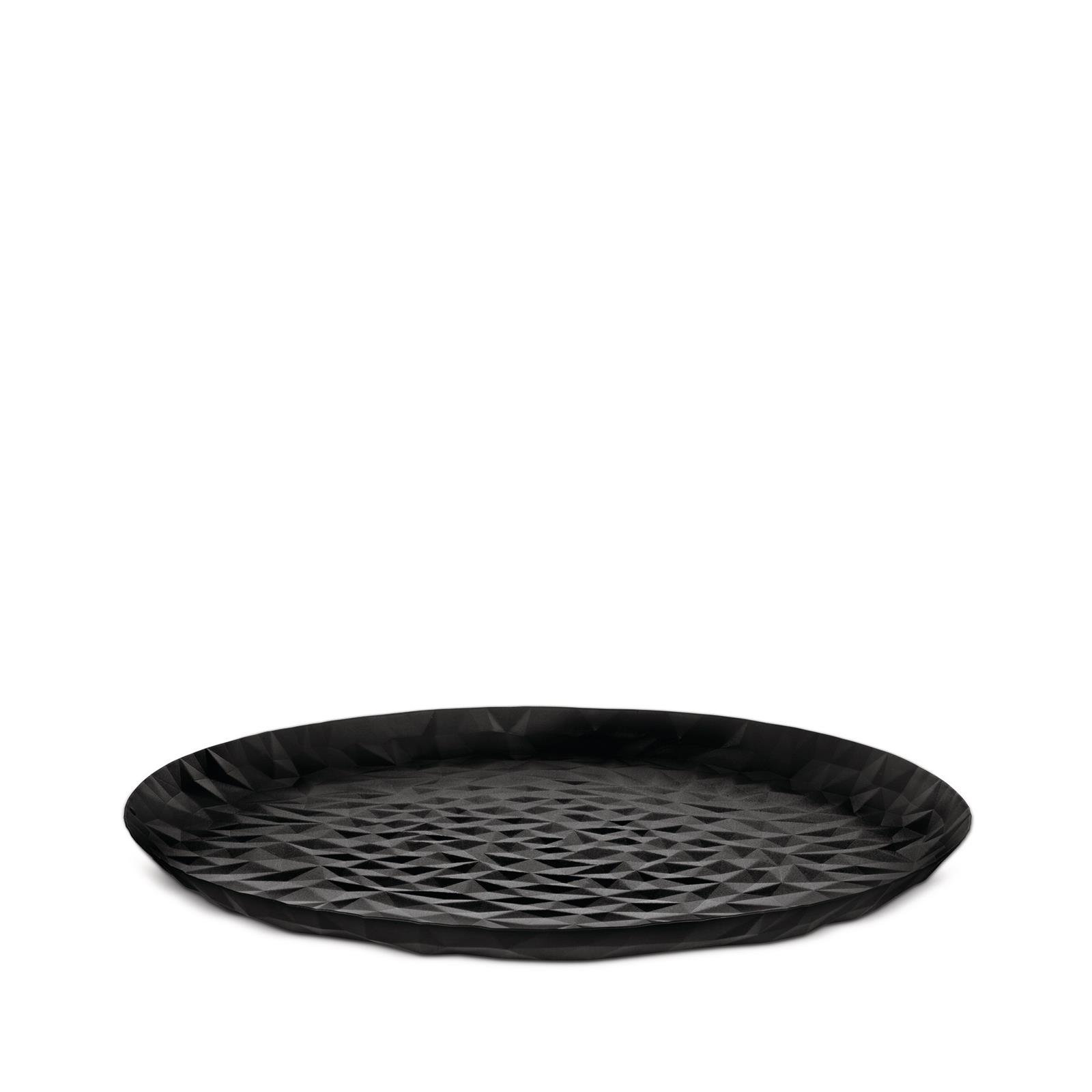 JOY N.3 - czarna taca 40 cm ALESSI