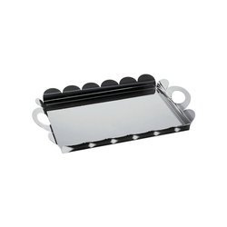 RECINTO - prostokątna taca polerowana 45x30 cm ALESSI