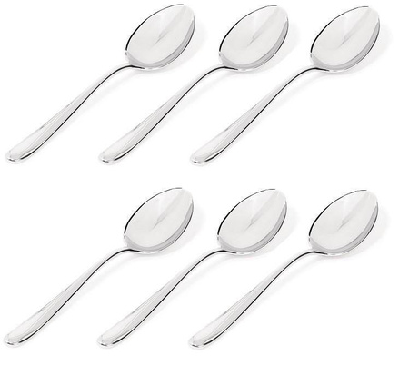 CACCIA - zestaw 6 łyżek stołowych ALESSI