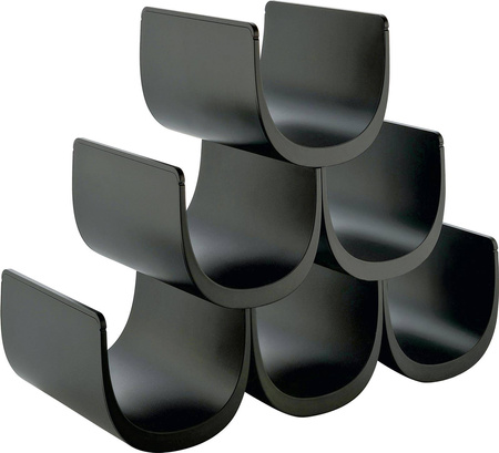 NOÈ - czarny stojak na butelki ALESSI