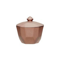 Cukiernica z pokrywką - ceramika brąz HUBSCH